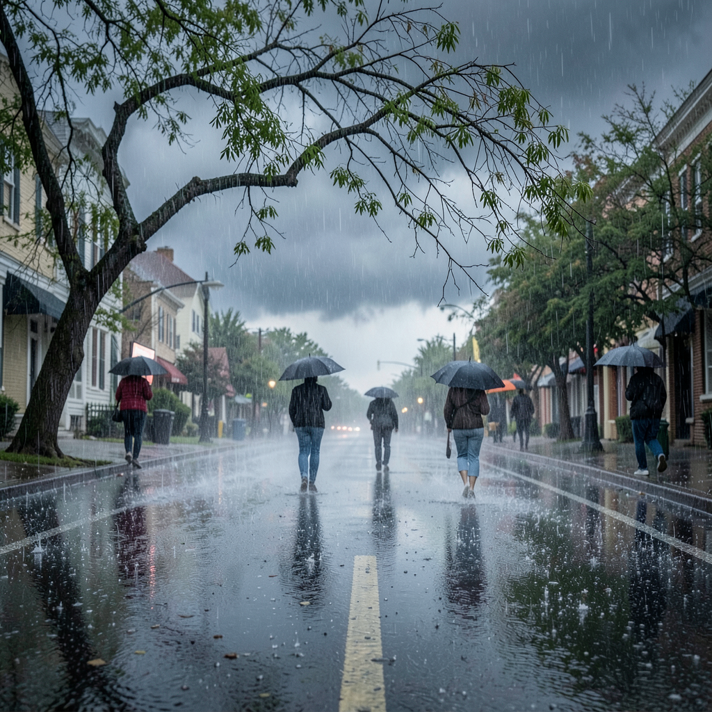 Met Office warns of heavy rain and 48mph gusts in Newport over weekend